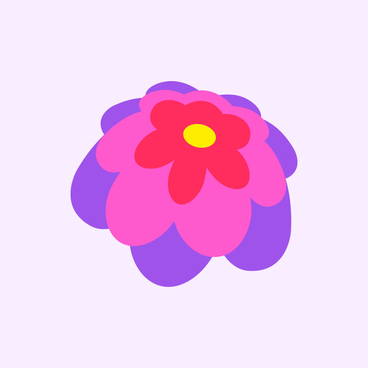 illustration of a flower by Remrecs