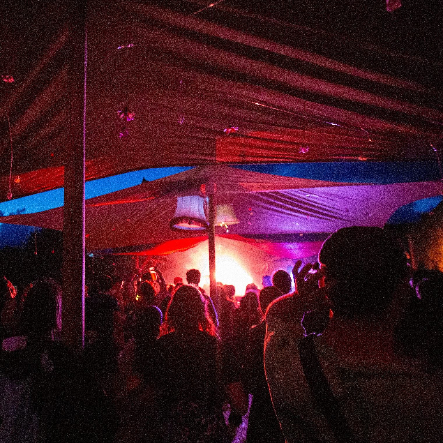 photograph of Dissociate Festival's main stage