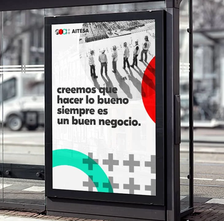 Billboard design example for Aitesa, from AIT-Stein Group