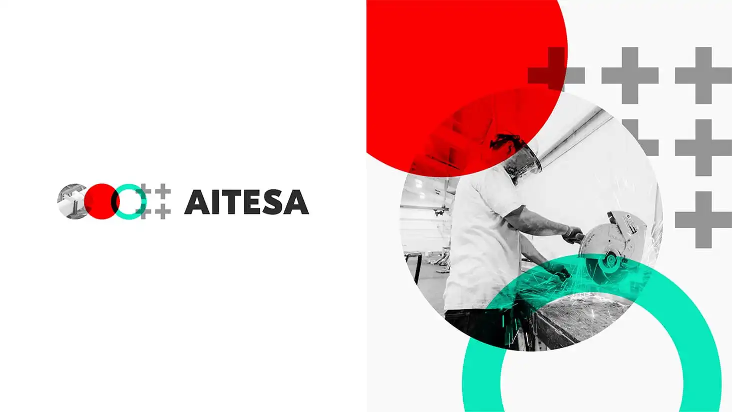 Sub-brand Aitesa's logo & graphic universe