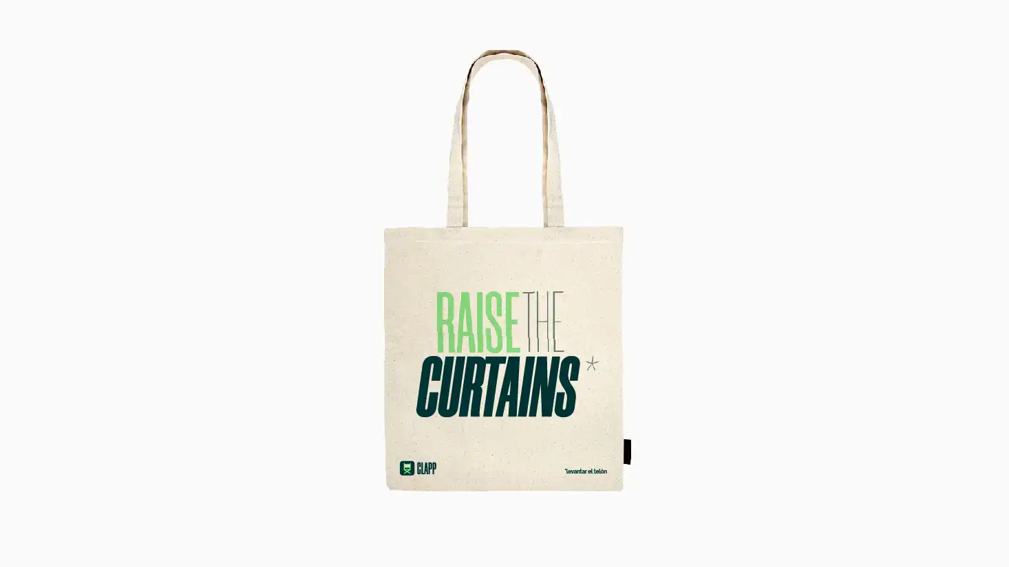 Tote-bag design for Clapp