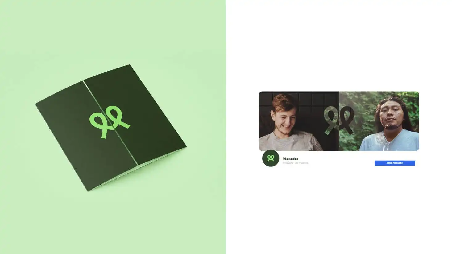 leaflet and facebook banner for Mapacha
