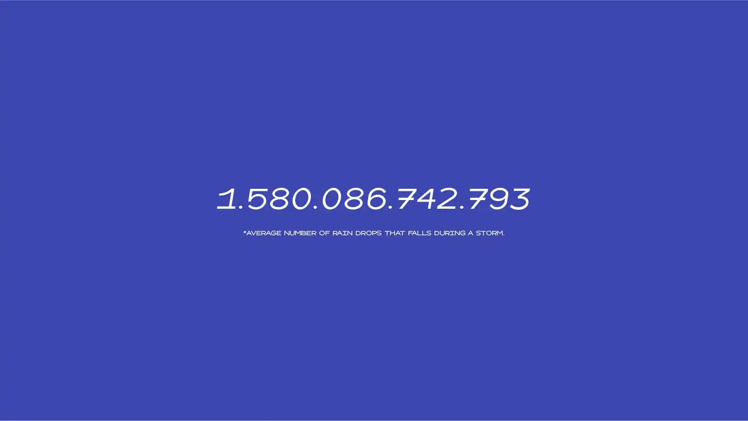 Raincoat regular italic numbers