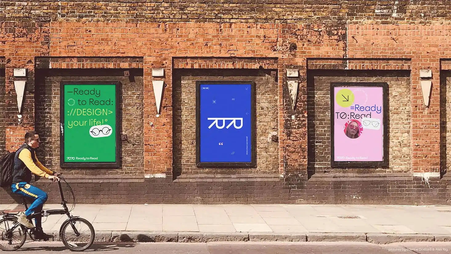 Outdoor ad design for Ready to Read
